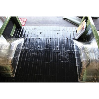 Image showing 7 th HushMat Trunk Sound-Damping Kit with Stealth Black Foil, 19 sq. ft.