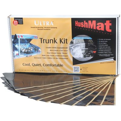Image showing  Bulk Sound-Damping Kit with Stealth Black Foil, 58 sq. ft.