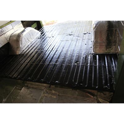 Image showing 6 th HushMat Bulk Sound-Damping Kit with Stealth Black Foil, 58 sq. ft.