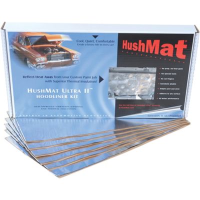 Image showing 1 th HushMat Ultra II Auto and Truck Heavy-Duty Hoodliner Insulation, 11.5 Square Feet