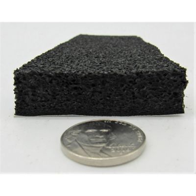 Image showing 6 th HushMat Door Sound-Damping Kit with Stealth Black Foil, 10 sq. ft.