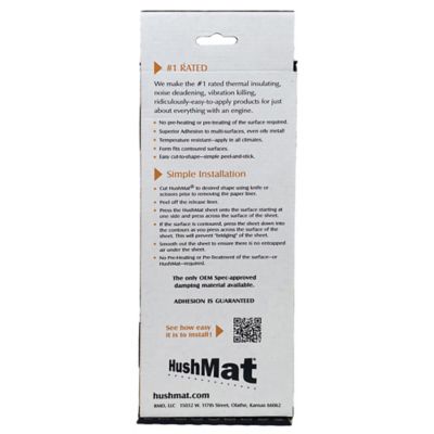 Image showing  Speaker Sound-Damping Kit with Stealth Black Foil, 1.4 sq. ft.