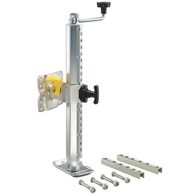 Image showing  4,000 lb. Bolt-On Premium Bracket Mounting Unit for Hex Jack Bases