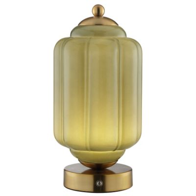 Red Shed Glass Touch Table Lamp, 11 in.