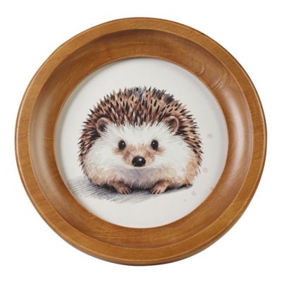 Red Shed Wooden Hedgehog Wall Decor, 8 in.