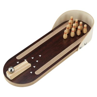 Red Shed 12 in. Wood Tabletop Bowling Game