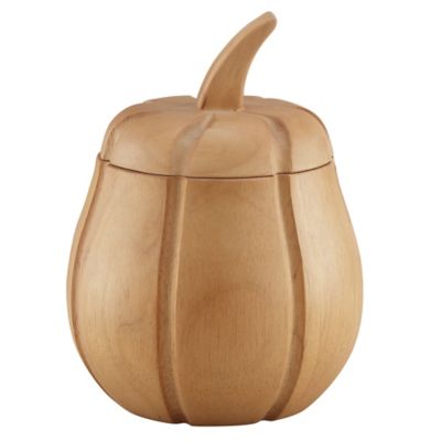 Red Shed Wooden Pumpkin Box, 7 in.