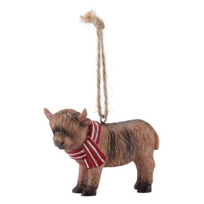 Red Shed Yak Christmas Ornament, 4 in.