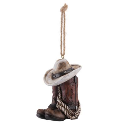Red Shed Cowboy Boot Christmas Ornament, 4 in.