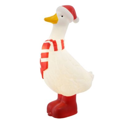 Red Shed 24 in. Blow Mold LED Goose Christmas Decoration
