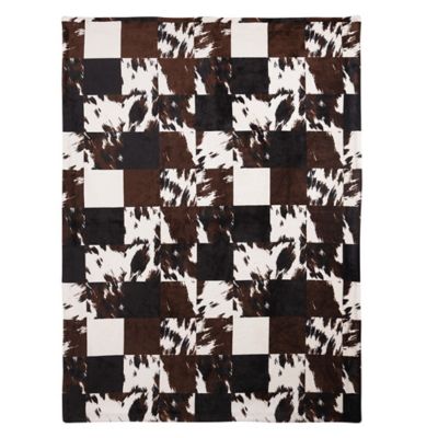 Red Shed Cow Throw, 50 x 70in.