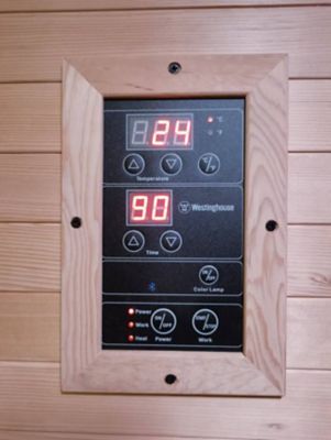Image showing 9 th Westinghouse Infared Sauna for 2 - Natural