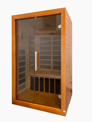 Image showing  Infared Sauna for 2 - Brown