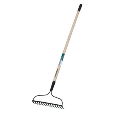 Image showing  2-piece Garden Prep Set with Hoe and Bow Rake