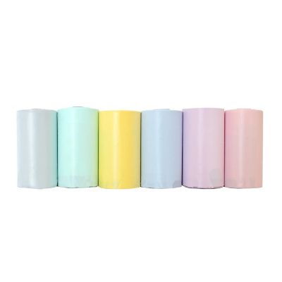 Image showing  Pastel Rainbow Dog Poop Bags with Bone Dispenser, 1000 Bags, Unscented