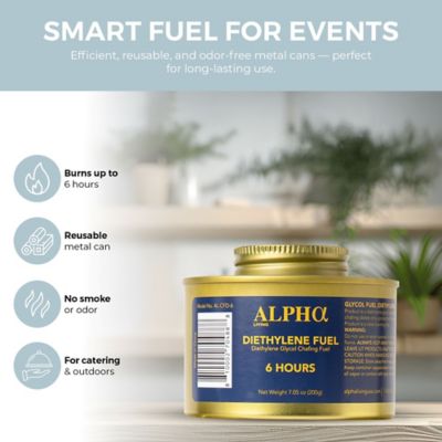 Image showing  Chafing Fuel 6 hour 6 Pack