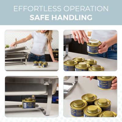 Image showing 5 th Alpha Living Chafing Fuel 6 hour 6 Pack