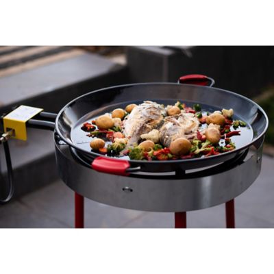 Image showing  Chef Series Classic Kit with Paella Pan, Dual Gas Burner and Stand