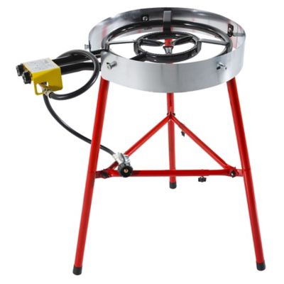 Image showing  Chef Series Classic Kit with Paella Pan, Dual Gas Burner and Stand