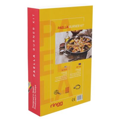 Image showing 5 th Ringg Flame Series Classic Kit with 16-In. Dual-Ringed Gas Burner and Tabletop Stand