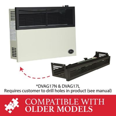Image showing  150 CFM Direct Vent Wall Heater Blower for DVAG17