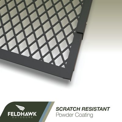 Image showing  Window Well Covers Powder Coated D - Shaped Semi-Universal Fit 26 in. x 66 in.