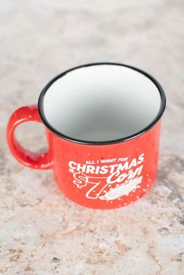 Image showing  'All I Want For Christmas is $7 Corn' Ceramic Mug