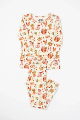American Farm Company Kid's Farmer's Market Toddler/Youth Bamboo Pajama Set