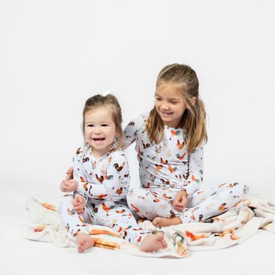 Image showing  Kid's Chicken Toddler/Youth Bamboo Pajama Set