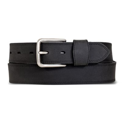 Blue Mountain Double-Needle Stitch Leather Belt, 1-3/8 in.
