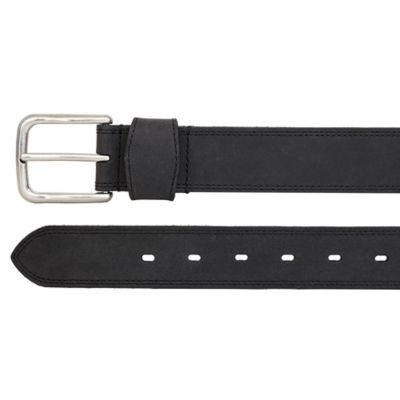 Image showing  Double-Needle Stitch Leather Belt, 1-3/8 in.