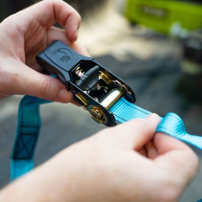 Image showing  1 in. x 15 ft. Ratchet Strap, 4-Pack Kit