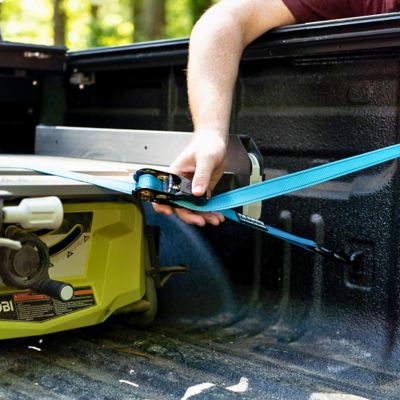 Image showing  1 in. x 15 ft. Ratchet Strap, 4-Pack Kit