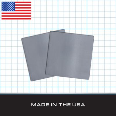 Image showing  Steel Plate, 10 in. x 10 in. x 1/4 in. (2 pk.)