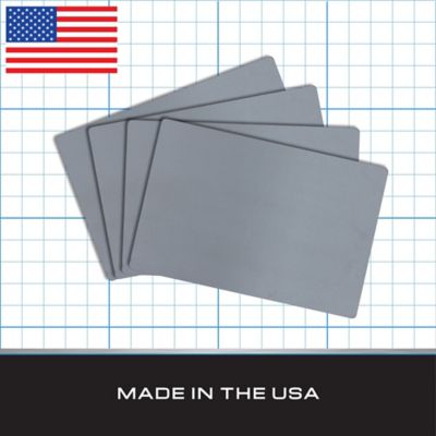 Image showing  Steel Plate, 8 in. x 12 in. x 1/8 in. (4 pk.)