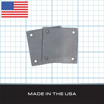 Image showing  Steel Mounting Plate with Holes, 8 in. x 8 in. x 5/16 in. (2 pk.)