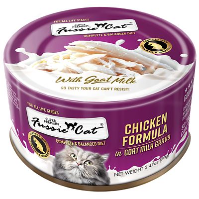 Fussie Cat Chicken Formula in Goat Milk Wet Cat Food