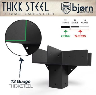 Image showing  Hexagon Gazebo Bracket Kit 6x6