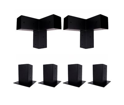 Image showing  4x4 Wall-Mounted Pergola Bracket Kit