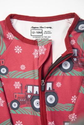 Image showing  Red Tractor Christmas Baby Zippy