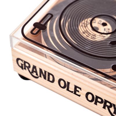 Image showing  Grand Ole Opry Nashville 1925 Vinyl Record Wooden Coaster Set