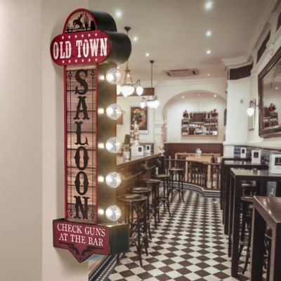 Image showing  Old Town Metal LED Marquee Sign