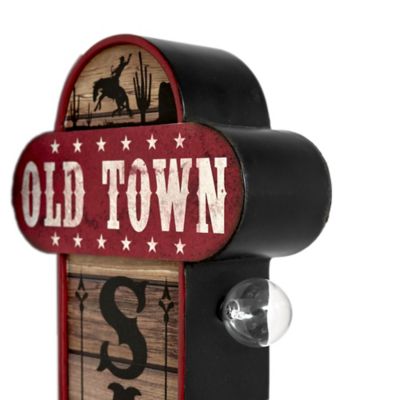 Image showing  Old Town Metal LED Marquee Sign