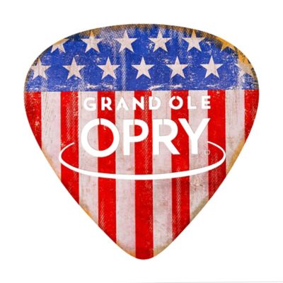 Image showing  Grand Ole Opry Laser Cut Guitar Pick Plaque