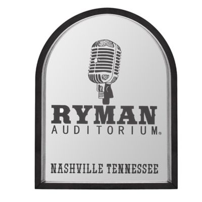 Image showing  Grand Ole Opry Ryman Auditorium Printed Mirror with Arched Frame