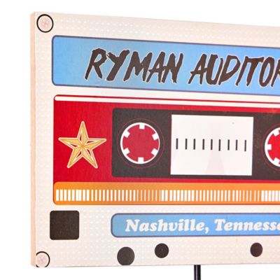 Image showing  Grand Ole Opry Wooden Cassette Tape Wall Hook Set