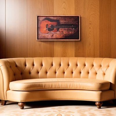 Image showing  Grand Ole Opry Guitar Canvas with L Frame