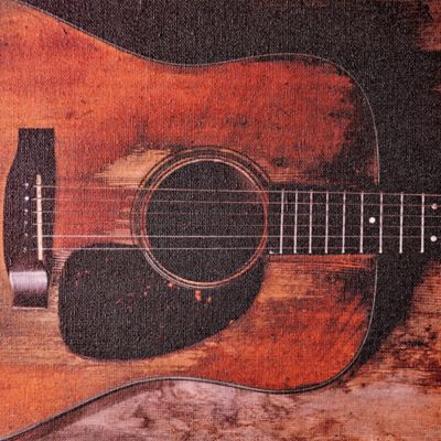 Image showing  Grand Ole Opry Guitar Canvas with L Frame