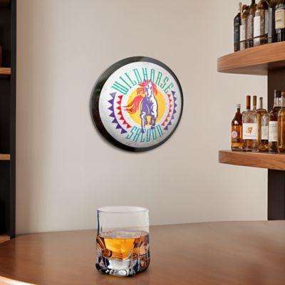 Image showing  Wildhorse Saloon Domed Metal Sign