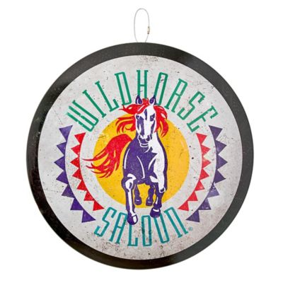 Image showing  Wildhorse Saloon Domed Metal Sign